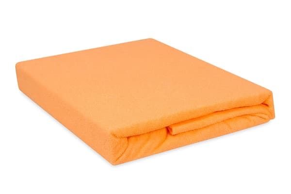 Frottélagen med elastik PREMIUM 70x140x10 Orange