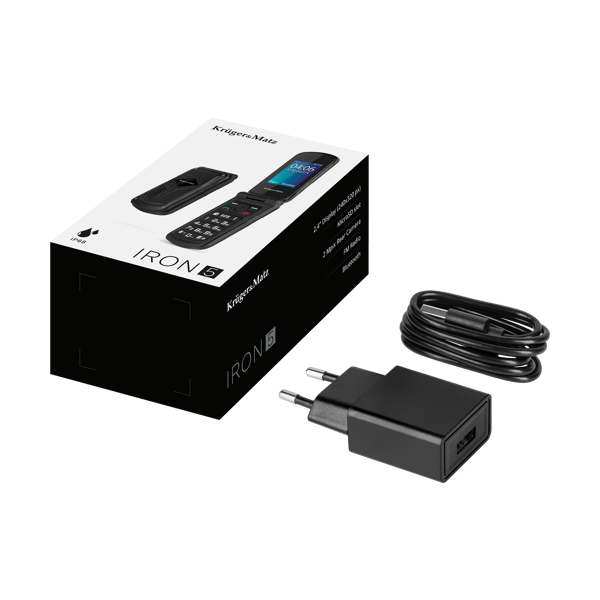 Telefon Kruger&Matz IRON 5 Flip 4G Bluetooth Dual SIM