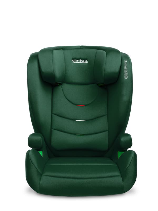 NIMBUS I-SIZE -ISTUIN 4-12 TUMMANVIHREÄ (100-150cm)