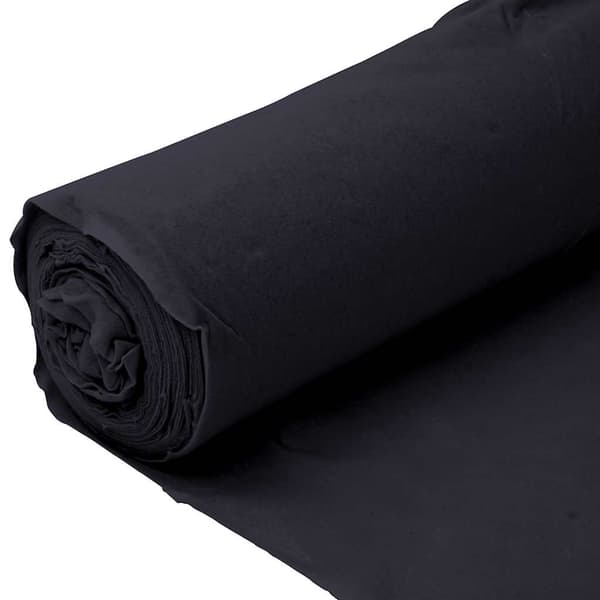 vidaXL Geotextil, Svart, 1x150 m, Polyesterfiber