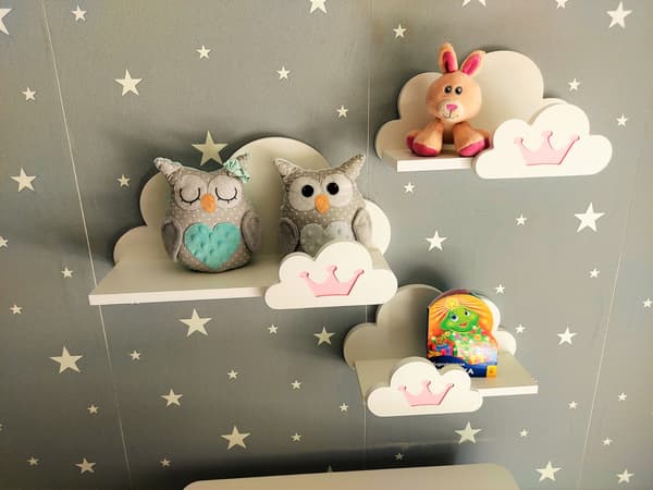 MOLI Cloud Shelves sæt med kroner