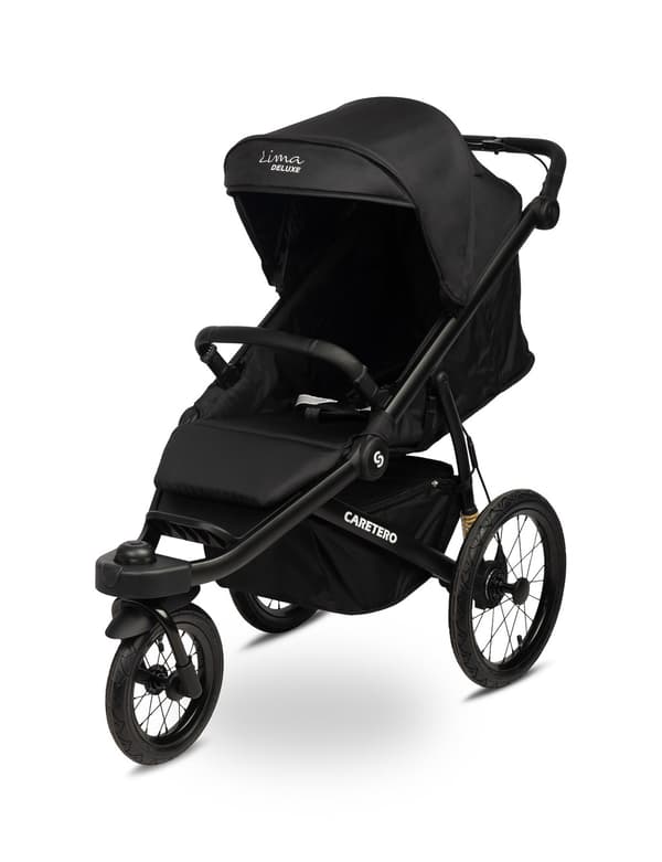 Lima Deluxe Sort Barnevogn