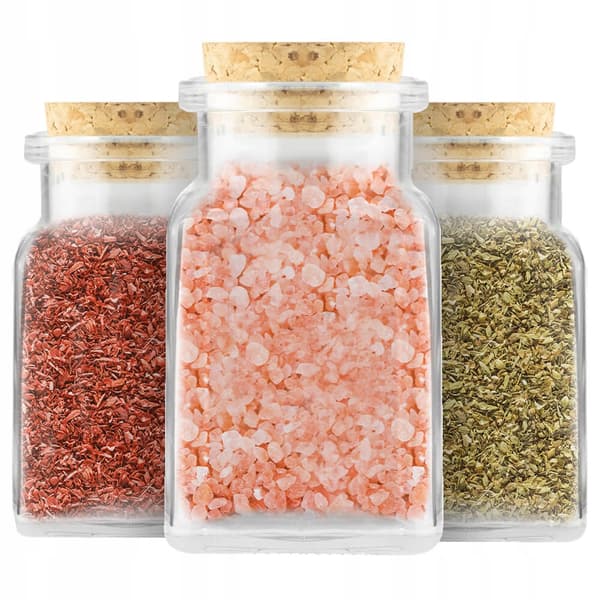 12 x 150 ml krydderikrukker med kork