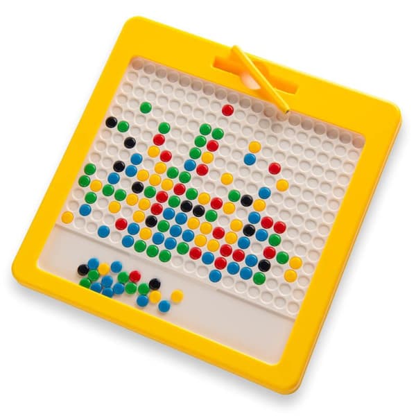 MagPad Dots -magneettitaulu - keltainen