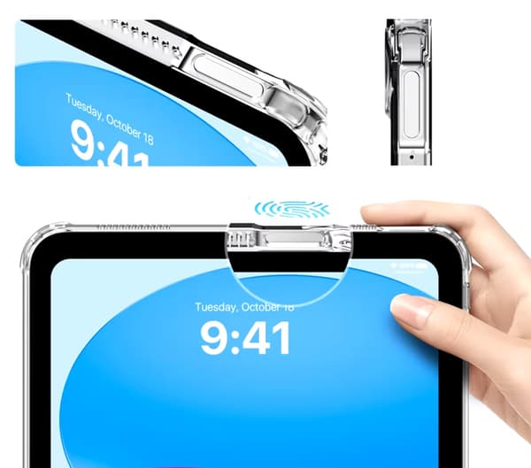 Apple iPad 10.9 10:e gen 2022 och iPad 11 A16 11:e gen 2025 baksida