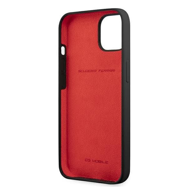 Ferrari FESSIHCP13SBK iPhone 13 mini5.4 sort/sort hårdt cover silikone