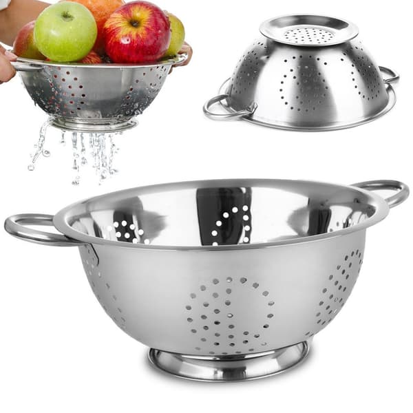 Køkkencedzak i rustfrit stål 28 cm