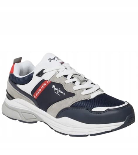 Pepe Jeans marinblå snörsneakers låg 40