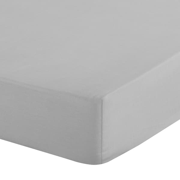EUROFIRANY DRAGANLAKAN I BOMULL BASIC 140 X 200 X 30 CM LJUSGRÅ