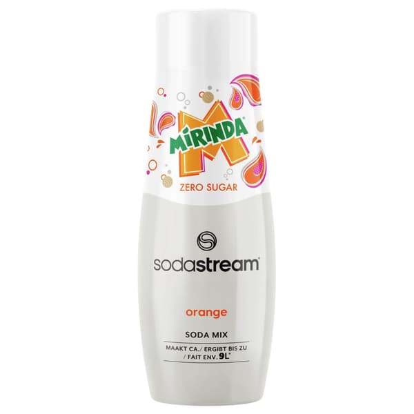 2x SodaStream Lipton jäätee Peach Zero sokeriton siirappi + Mirinda Zero
