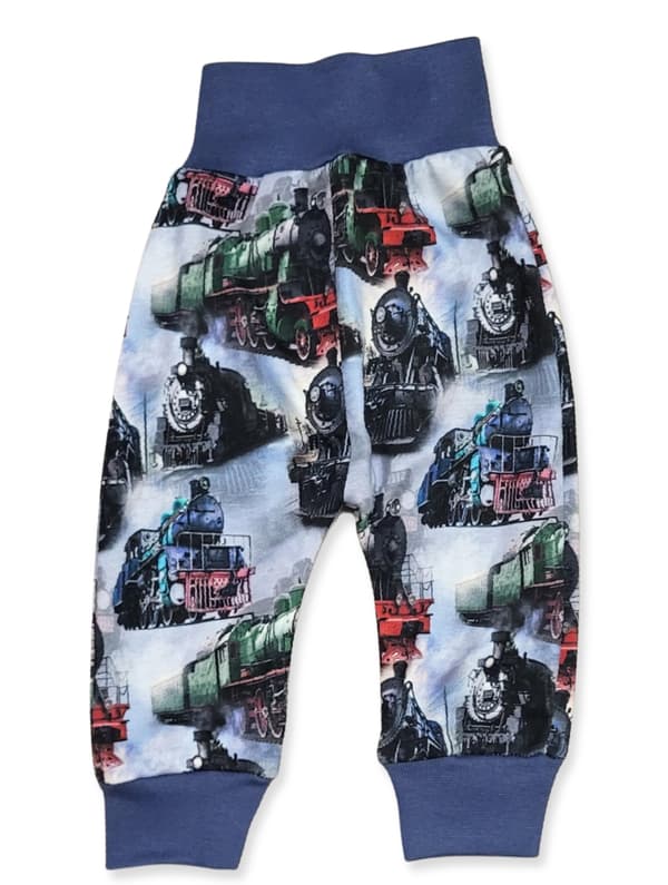 Choo-choo pojkshorts 116 tryckfria dagisbarnshorts