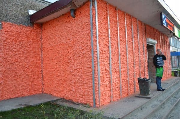 POLYNOR 3D sprayskumisolering purskum GARAGELOFTISOLERING