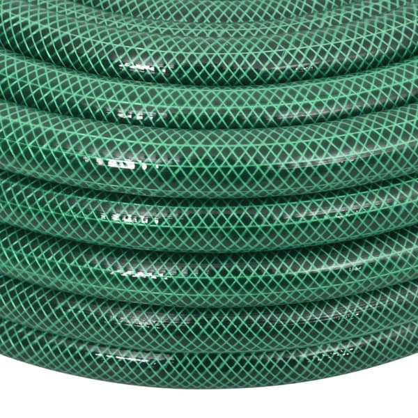 vidaXL Trädgårdsslang, Grön, 0,9", 30 m, PVC