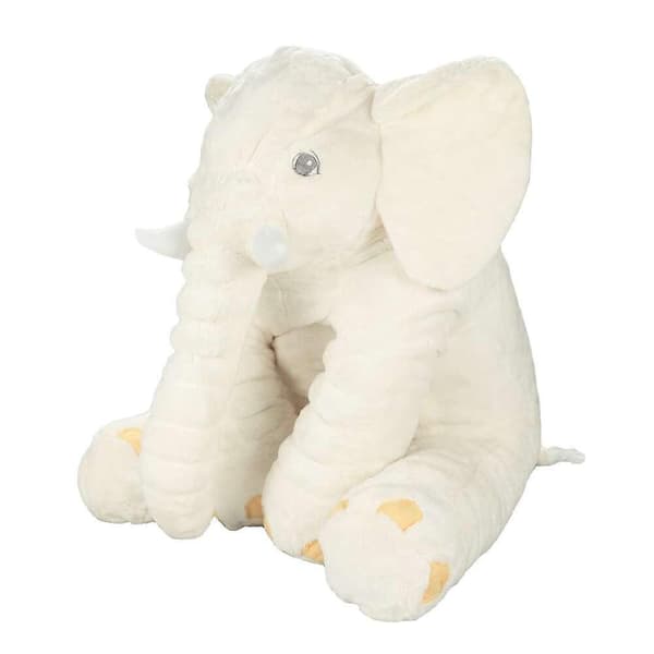 Elefant 85cm - hvid