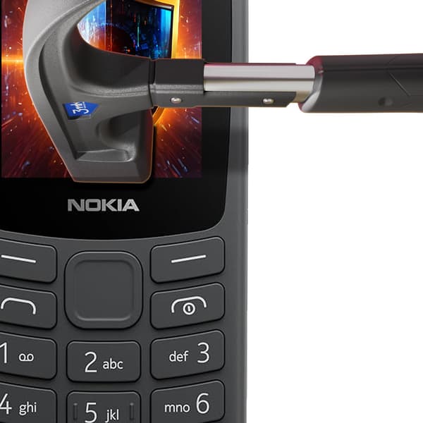 Nokia 105 (2023) - 3mk Silkeslen Matt Sekretess