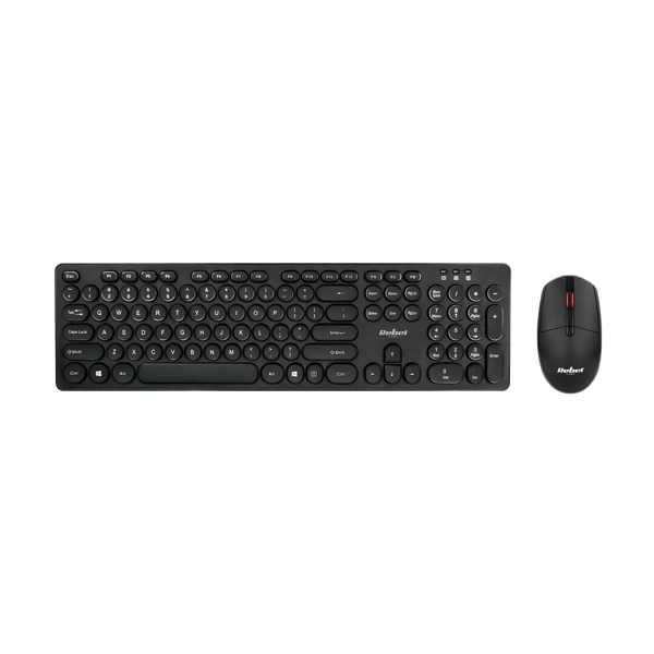 Trådlöst tangentbord och mus-set Rebel WS400 USB 2.0 optisk sensor