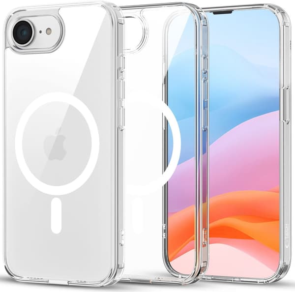 TECH-PROTECT FLEXAIR HYBRID MAGSAFE IPHONE 16E KLAR
