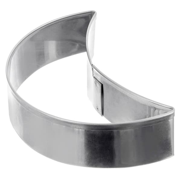 Teräksinen kuun keksileikain 6 cm