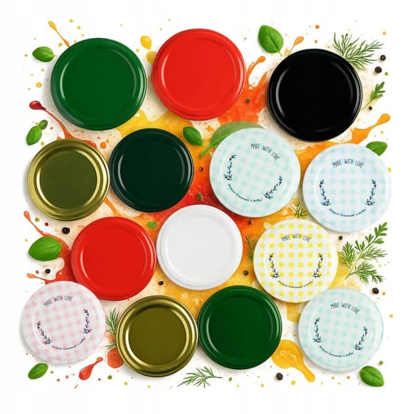 Glaskrukke 100ml til honning glaskrukker til marmelade gave sirup 50x