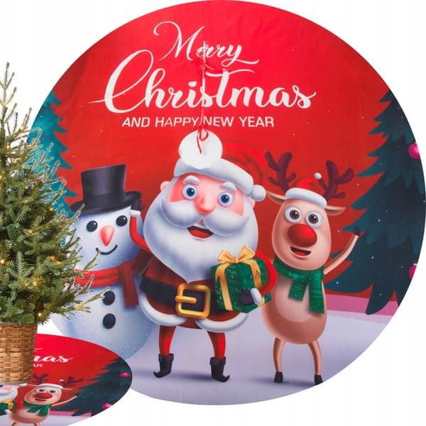 Julgransmatta 120cm 100-pack