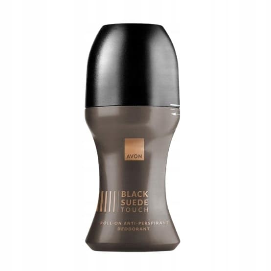 Avon - Black Suede Touch antiperspirant roll-on deodorant til mænd 50 ml