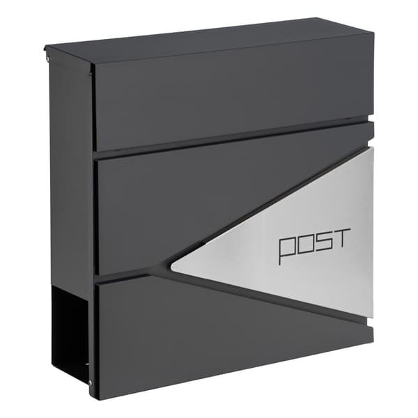 BORIS antracit postkasse