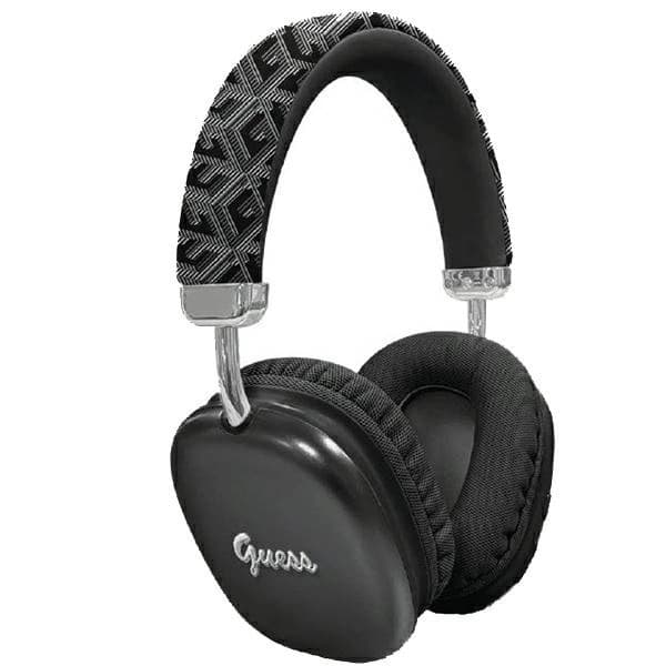 Guess Bluetooth-hovedtelefonerGUBHK1GCTCSK Sort/Sort Gcube Metallisk Skriftlogo