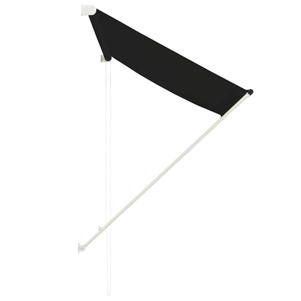 vidaXL Rullmarkis 150 x 150 cm antracit