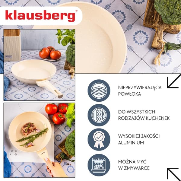 KLAUSBERG MARMORSTEGEPANDE 24 cm KB-7989