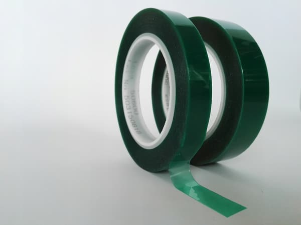 Pulverlackeringstejp grön 25/66m 230°
