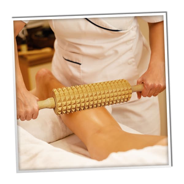 Træmassager til kroppen Maderoterapi Anti-cellulite Opstrammende