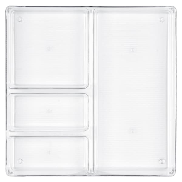 Organizer til skuffe med rum 31x31x5,5 cm