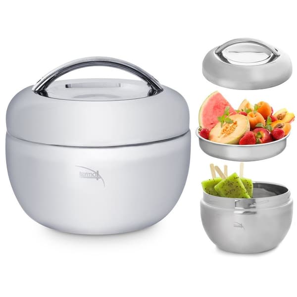 Madtermos i stål APPLE 1,3 l