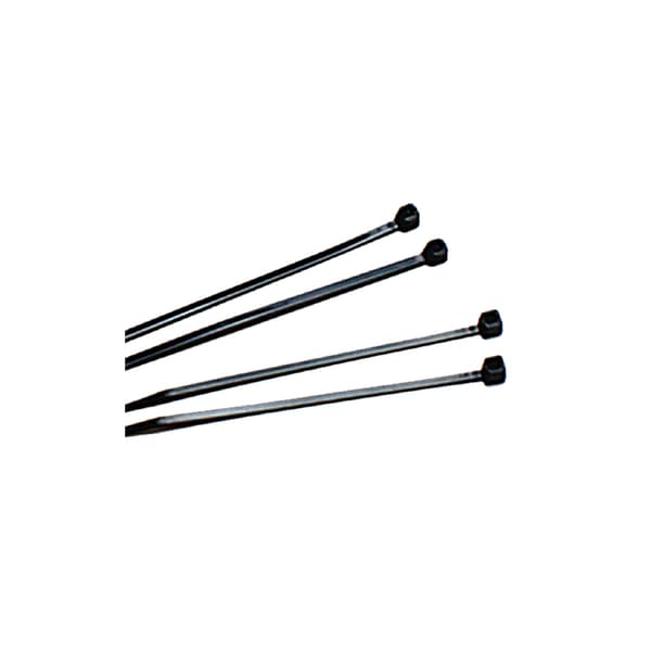 Oxford plastikabelbindare 2,5x100mm svart 100-pack