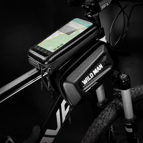 WILDMAN CYKELFÄSTE HARDPOUCH XL SVART
