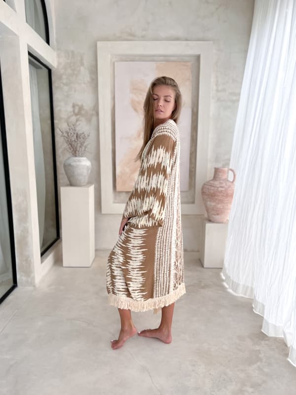 Baddkåpa NELI BEIGE