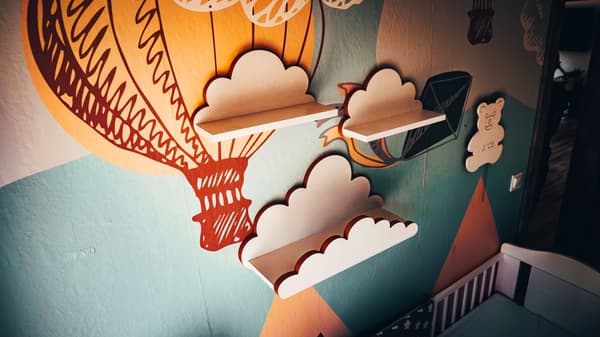 Cloud hylder sæt med 3 VENEZIA - Elegance