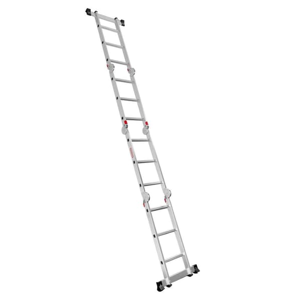 Werkberg aluminium trappe 4x3 multifunktionel med platform