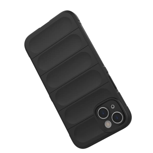 Magic Shield-cover til iPhone 14 Plus fleksibelt pansret cover, sort