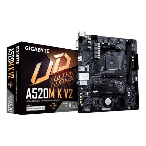 Gigabyte A520M K V2 bundkort