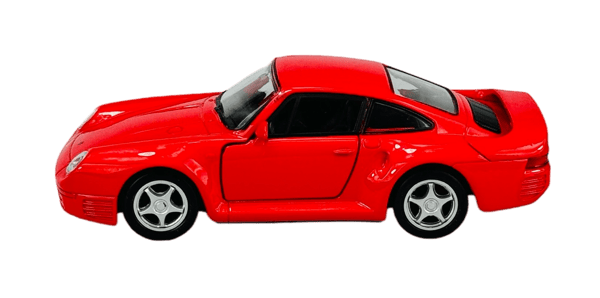 WELLY PORSCHE 959 PUNAINEN 1:34 43737
