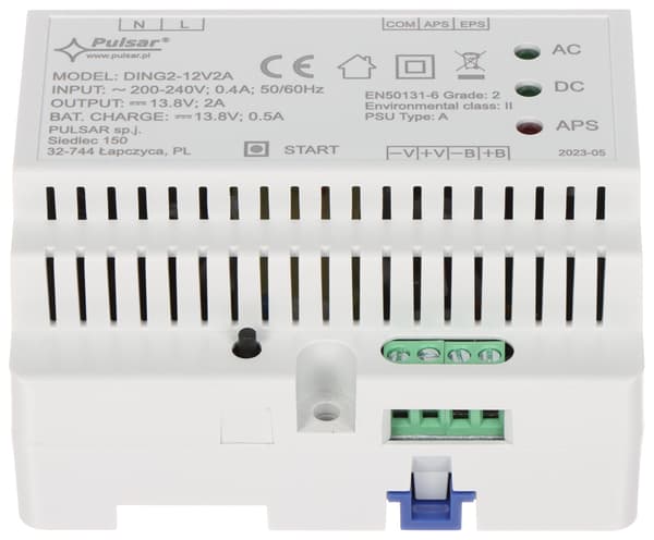 DING2-12V2A pulsar switching buffer strømforsyning