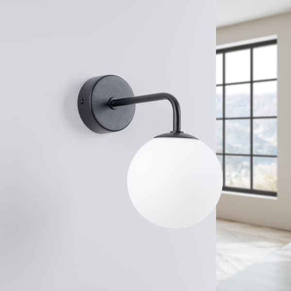 STRATO VÆGLAMPE 1 G9 SORT LUMILO 16.295.61