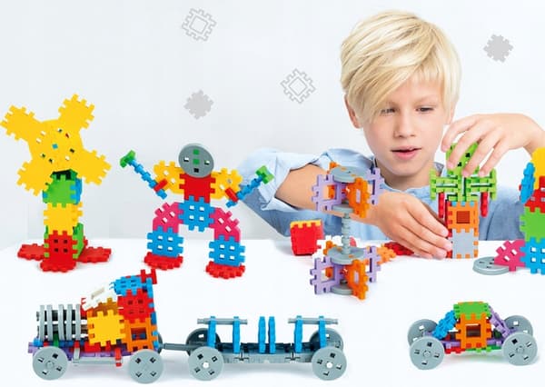Marioinex Wafers Mini Constructor-klodser, 500 stk.