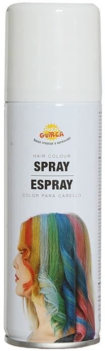 Hårfärgsspray Färglack VIT 125ml