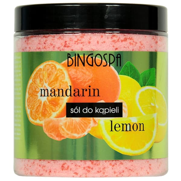 Bingospa Mandarin och Citron Badsalt 900g