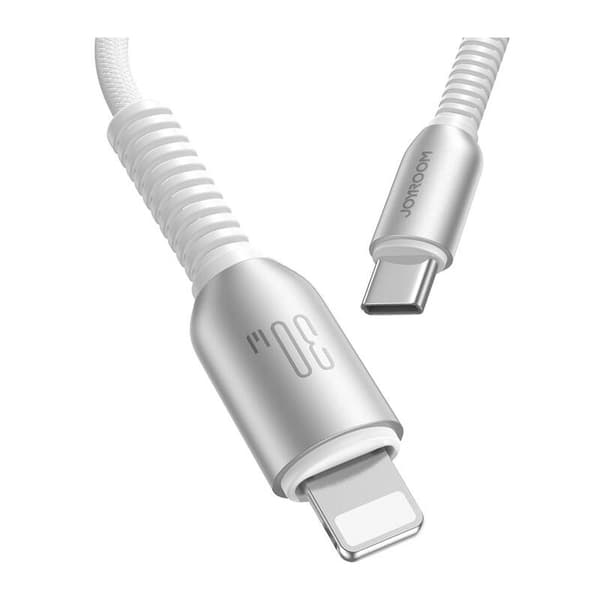 Joyroom S-A51 USB-C Lightning-kaapeli 30W, 1.2m, harmaa