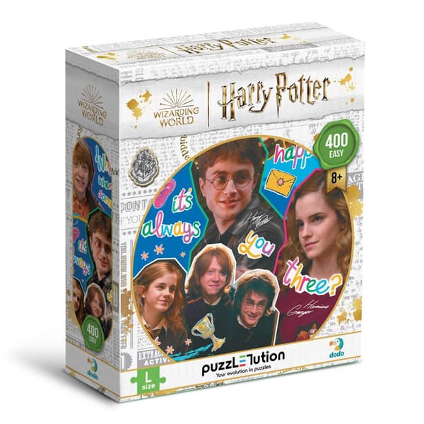 Harry Potter 400 Brikker Puslespil - Store Brikker
