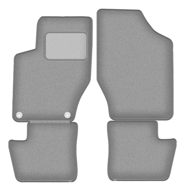 Harmaat auton matot Citroen DS4 hatchback (2011-2015) varten