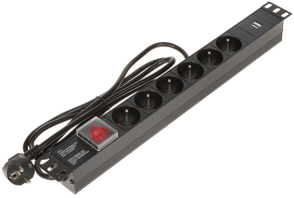 PD-6/R-USB strømskinne